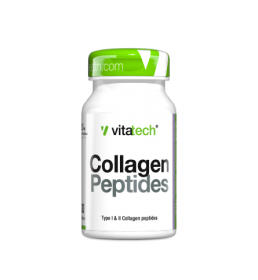 Vitatech Collagen Peptide Capsules - Type I & II Collagen Peptides