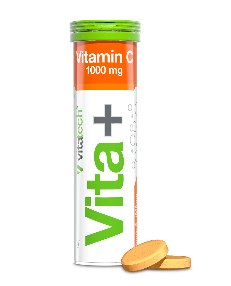 Vita+ Vitamin C 1000mg Effervescents Tub