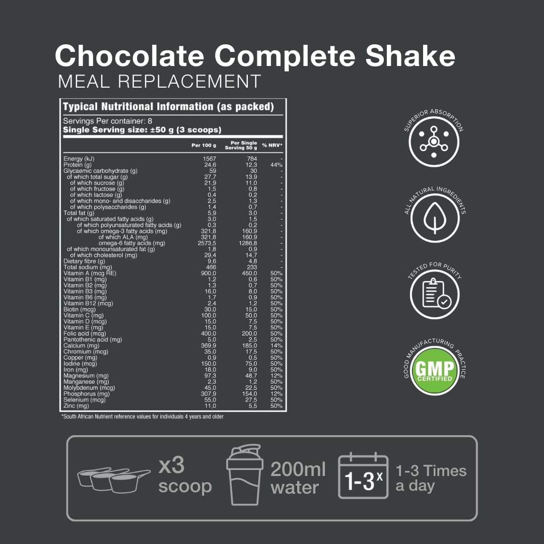 Complete Shake Mix 400g – Vitatech Health