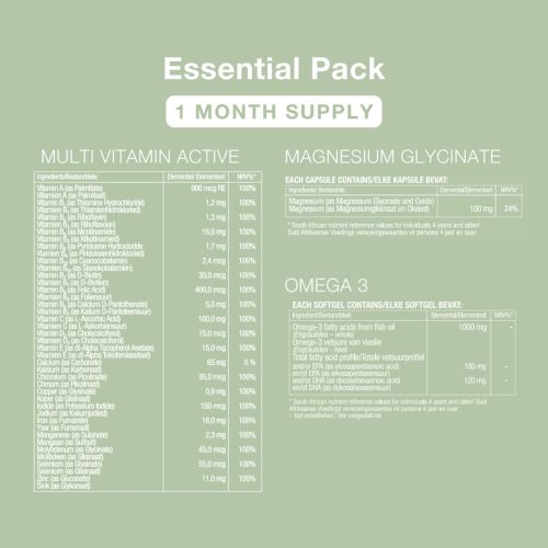 Essential Pack