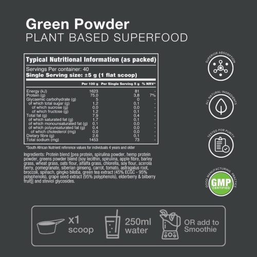 Greens Powder