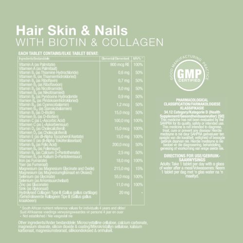 Hair, Skin & Nails Tablets