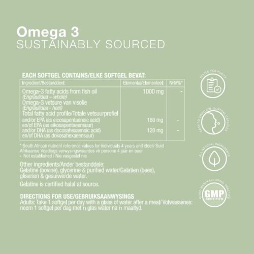 Omega 3 Softgels
