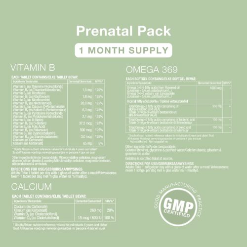Pre-Natal Health Pack