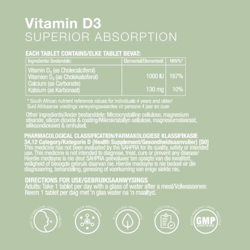 Vitamin D3 Tablets