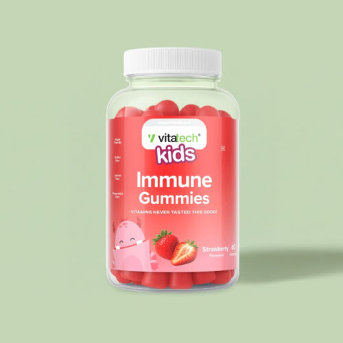 Kids Immune Gummies Straw new (1) Kids Immune Gummies | Strawberry